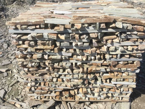 Горбушка златолит золотистый для облицовки купить в Красноуральске