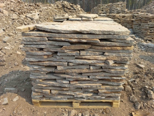 гранитный плитняк для фасада