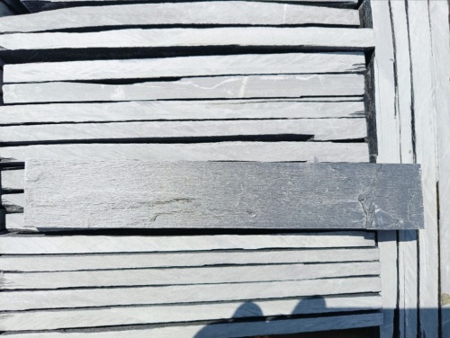 Плитка чёрная из натурального камня фасадная 30 см * 5 см, толщина 7 мм -30 мм купить в Красноуральске